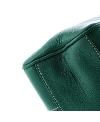 Mini Saigon Top Handle Bag Coated Canvas with Leather