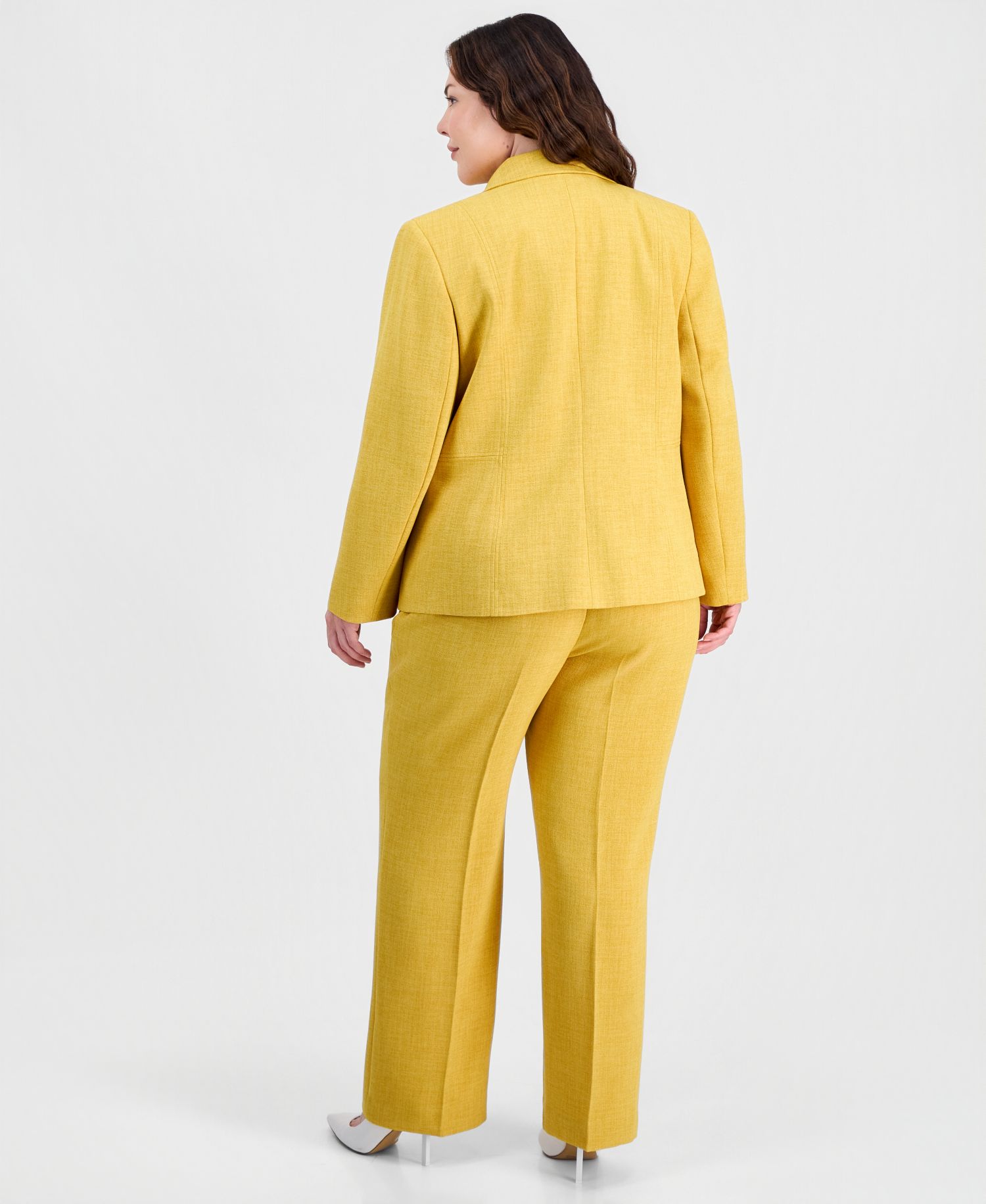 Plus Size L-Pocket Straight Leg Pants