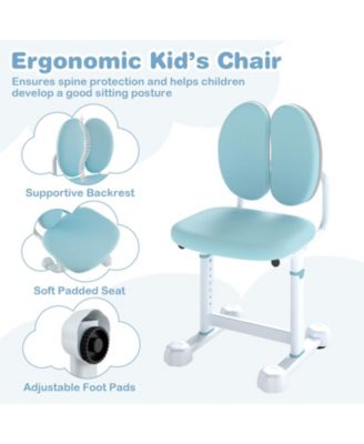 Kid's Study Desk and with Tilt Desktop and Pen Holder