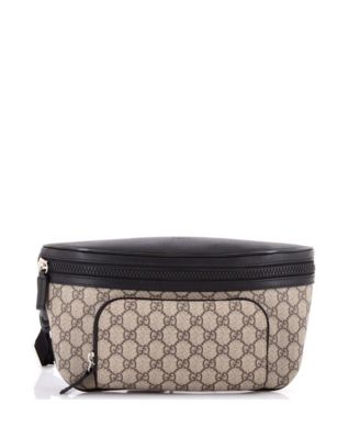 Large Eden Waist Bag GG Coated Canvas