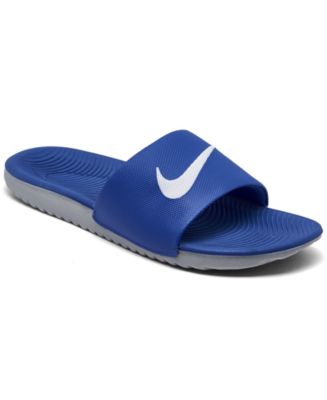 Nike Big Boys' Kawa Slide Sandals from Finish Line - Macy's
