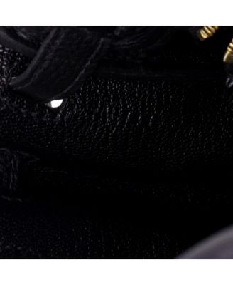 Kelly 25 Handbag Black Togo with Gold Hardware