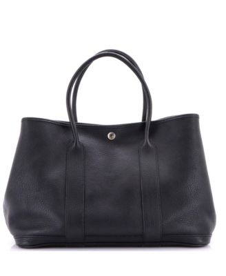 36 Garden Party Tote Leather