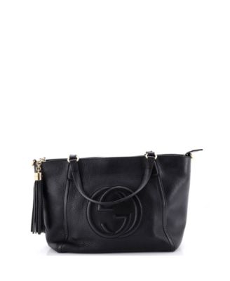 Small Soho Convertible Top Handle Bag Leather