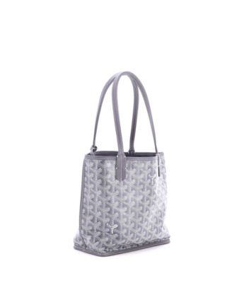 Mini Anjou Reversible Tote Coated Canvas