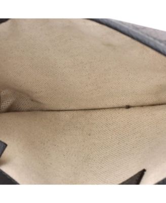 Ophidia Flap Belt Bag GG Coated Canvas with Leather