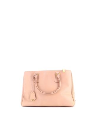 Medium Double Zip Lux Tote Saffiano Leather