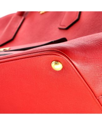 Front Pocket Convertible Tote Saffiano Leather