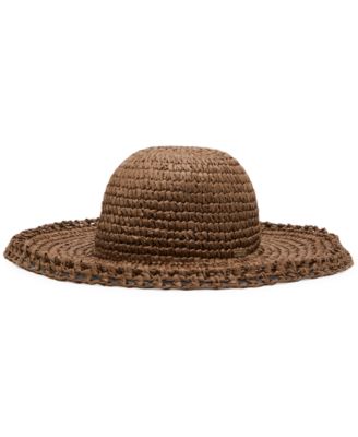 Paper Raffia Floppy Hat