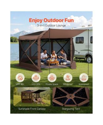 Pop Up Gazebo Screen Tent with Carry Bag