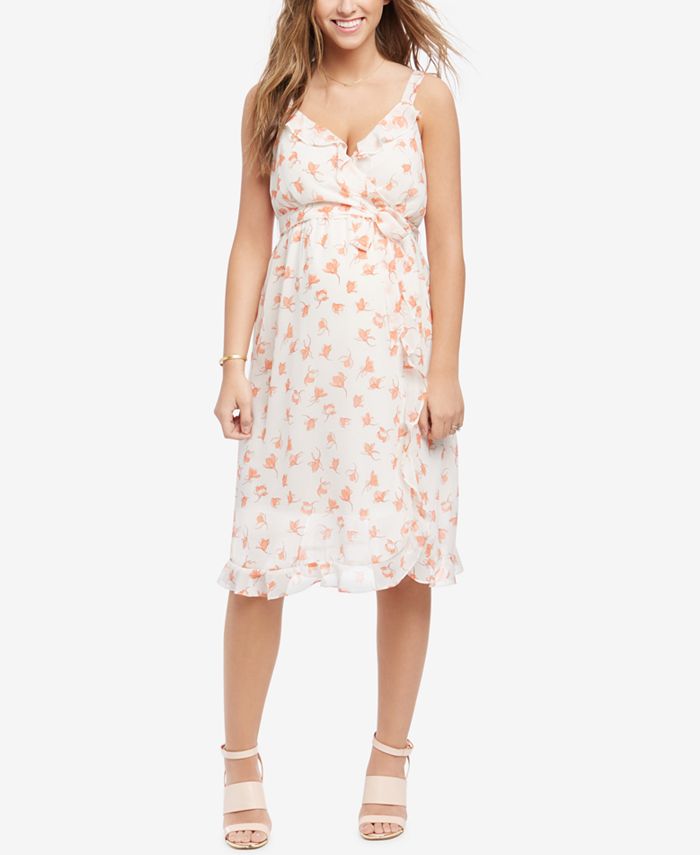 Motherhood Maternity FloralPrint Dress Macy's