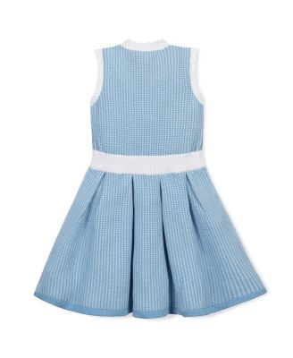 Toddler Girls Button Front Tank Sweater Dress