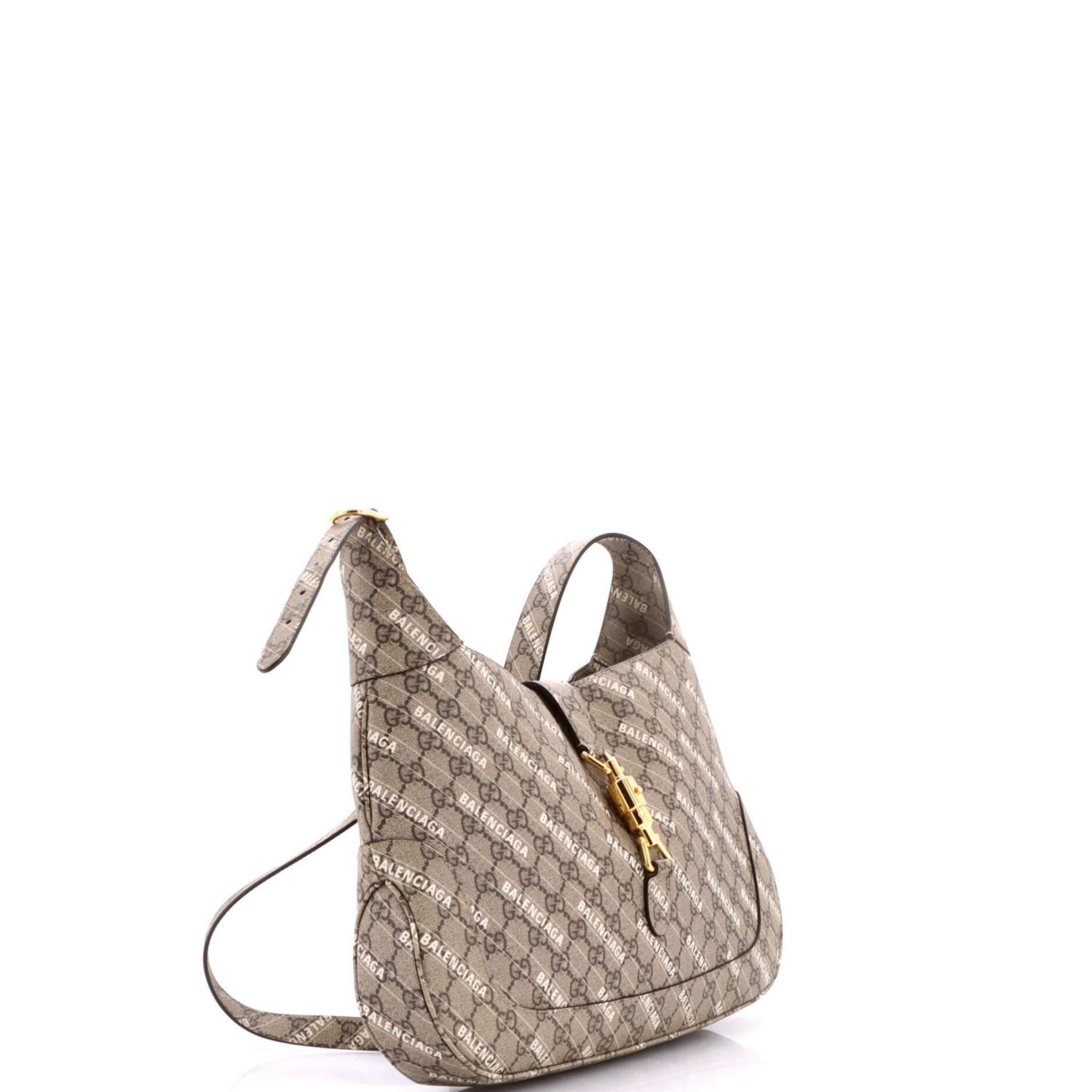 Medium x Balenciaga The Hacker Project Jackie 1961 Hobo GG Coated Canvas