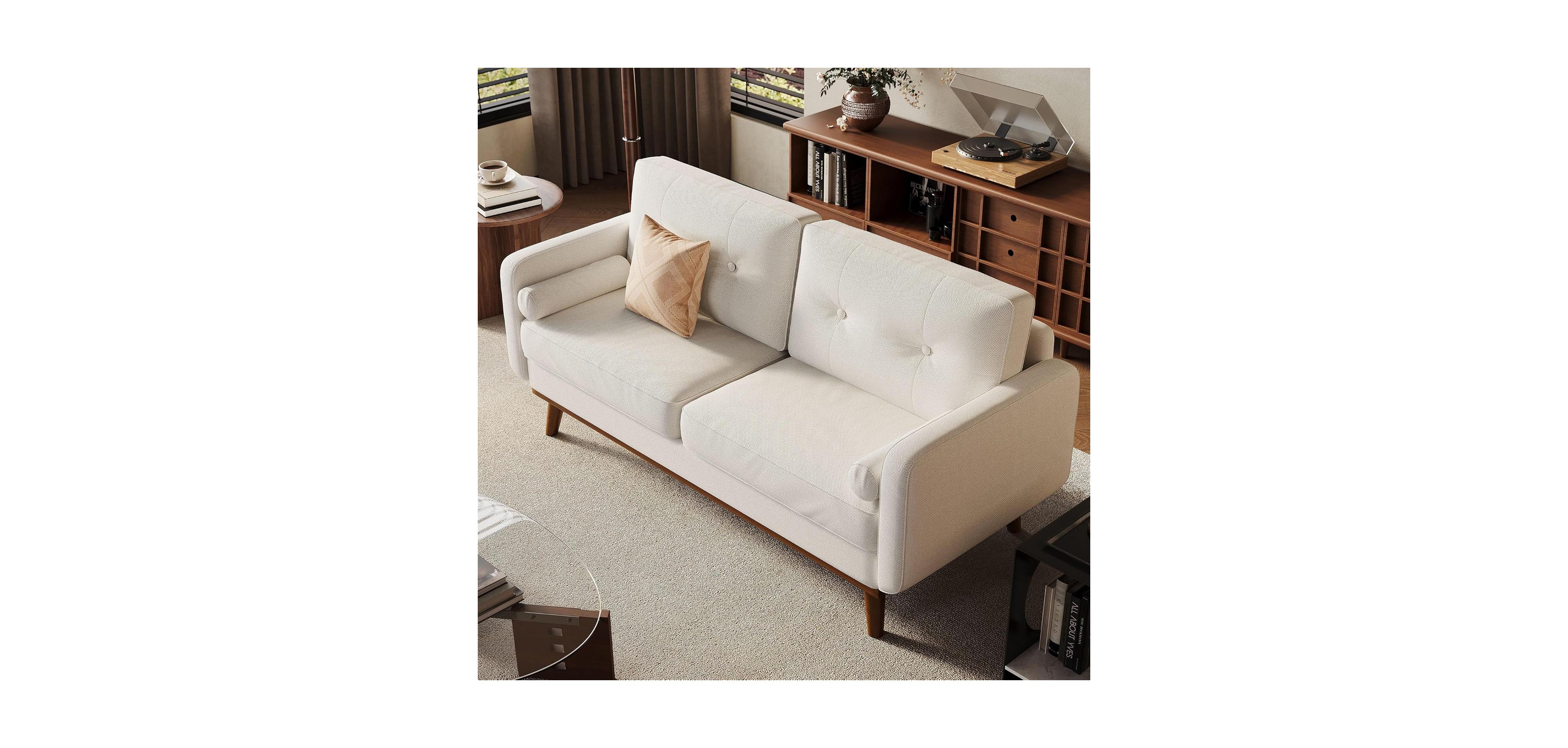 gaomon 65" Mid-Century Loveseat Sofa