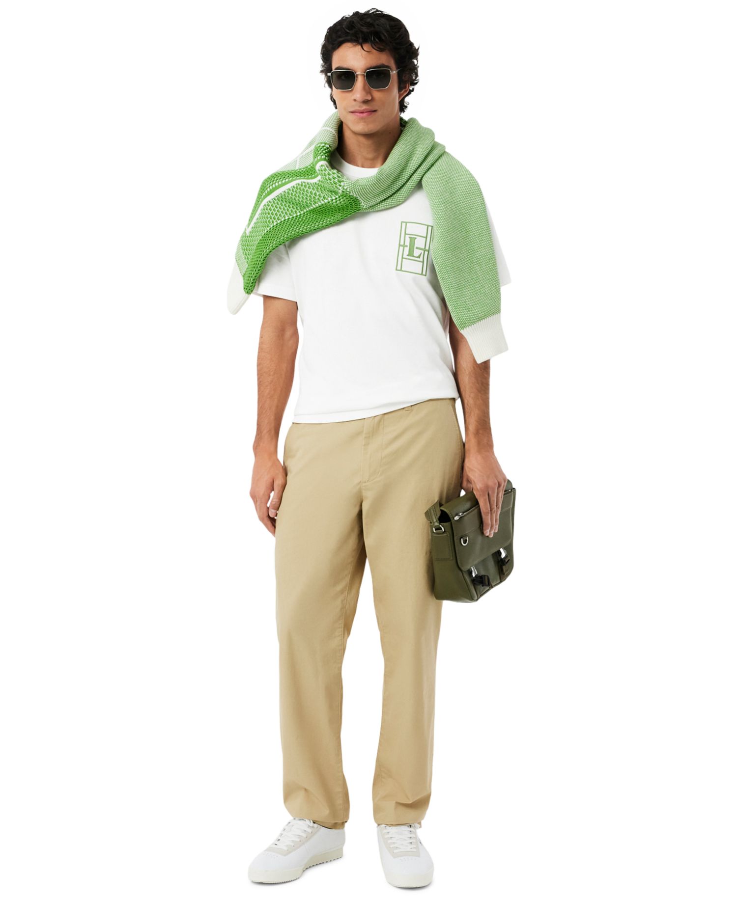 Men's Embroidered Heavy Jersey T-Shirt