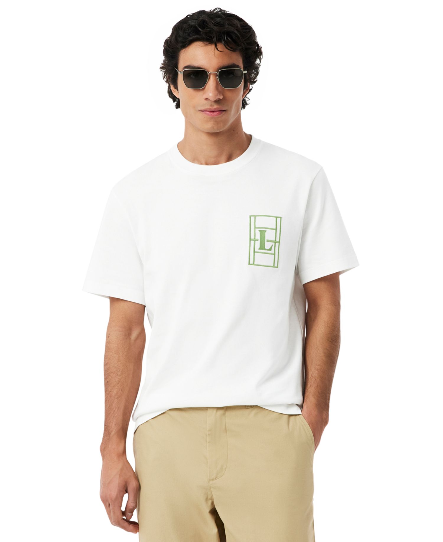 Men's Embroidered Heavy Jersey T-Shirt