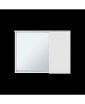 Nome Medicine Cabinet with Interior Storage Compartments, White