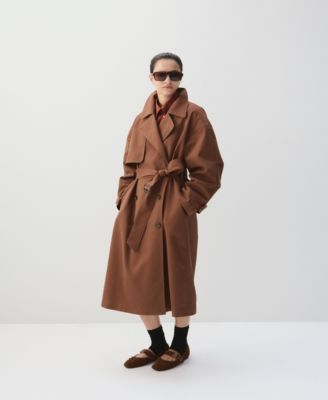 Women's Buckle Suede Ballerina