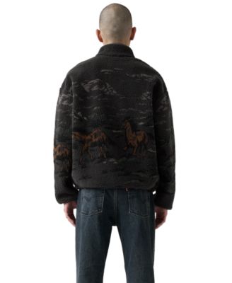 Premium Men's Sherpa Popover Sweatshirt