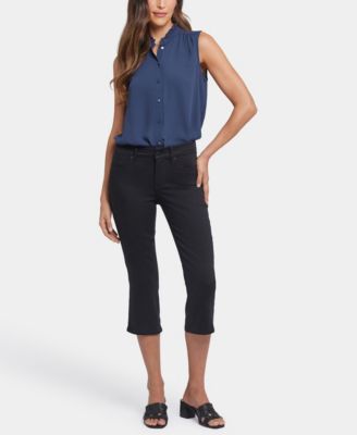 Petite Waist-Match Marilyn Straight Crop Jeans