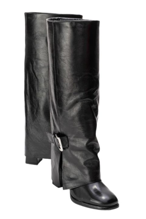 Женские Forever & Always Shoes Women's Lojo Leather Block Heel Boot