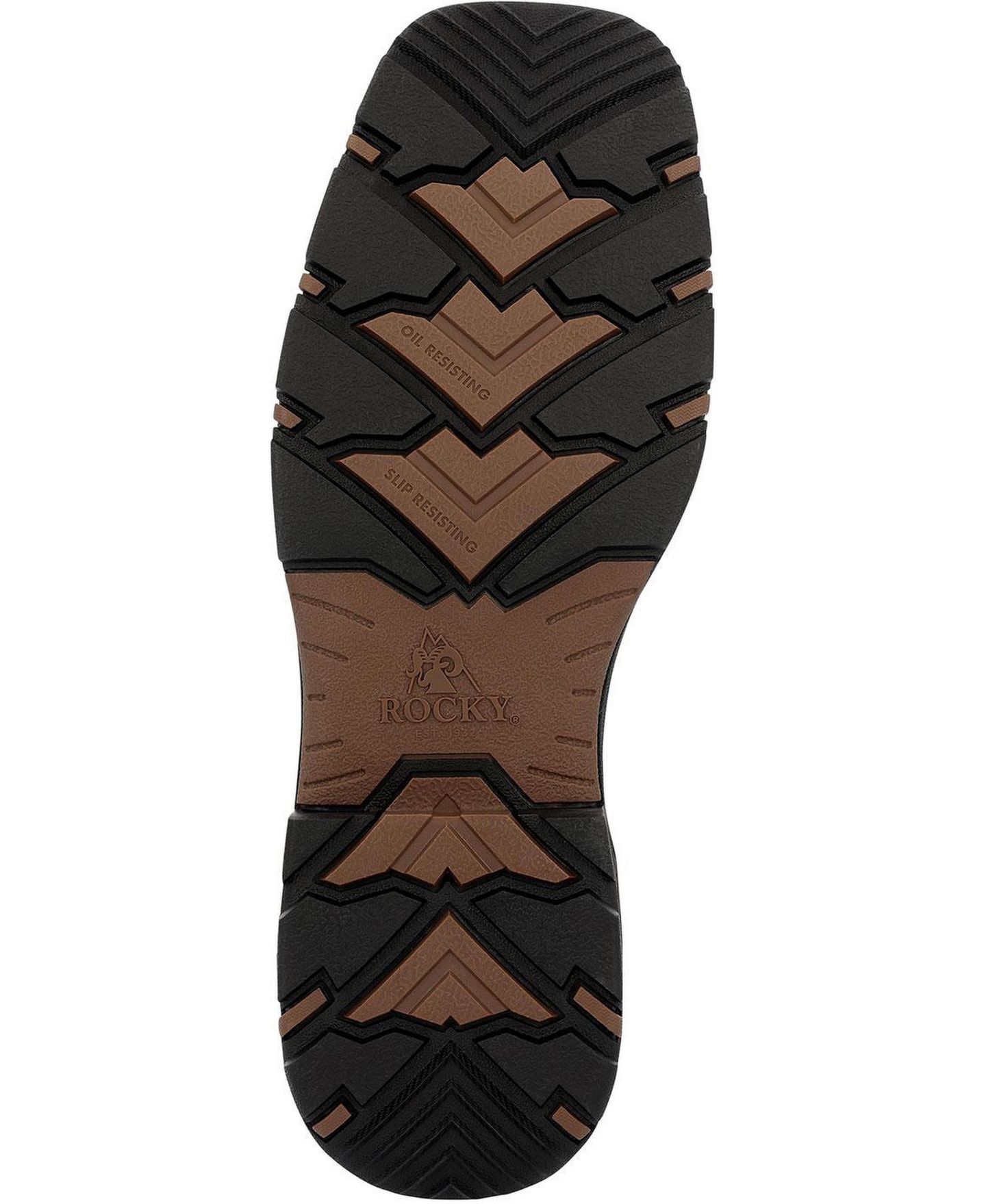 Мужские ботинки ROCKY Ironhawk Waterproof Western Boot, цвет: Коричневый — фото 2