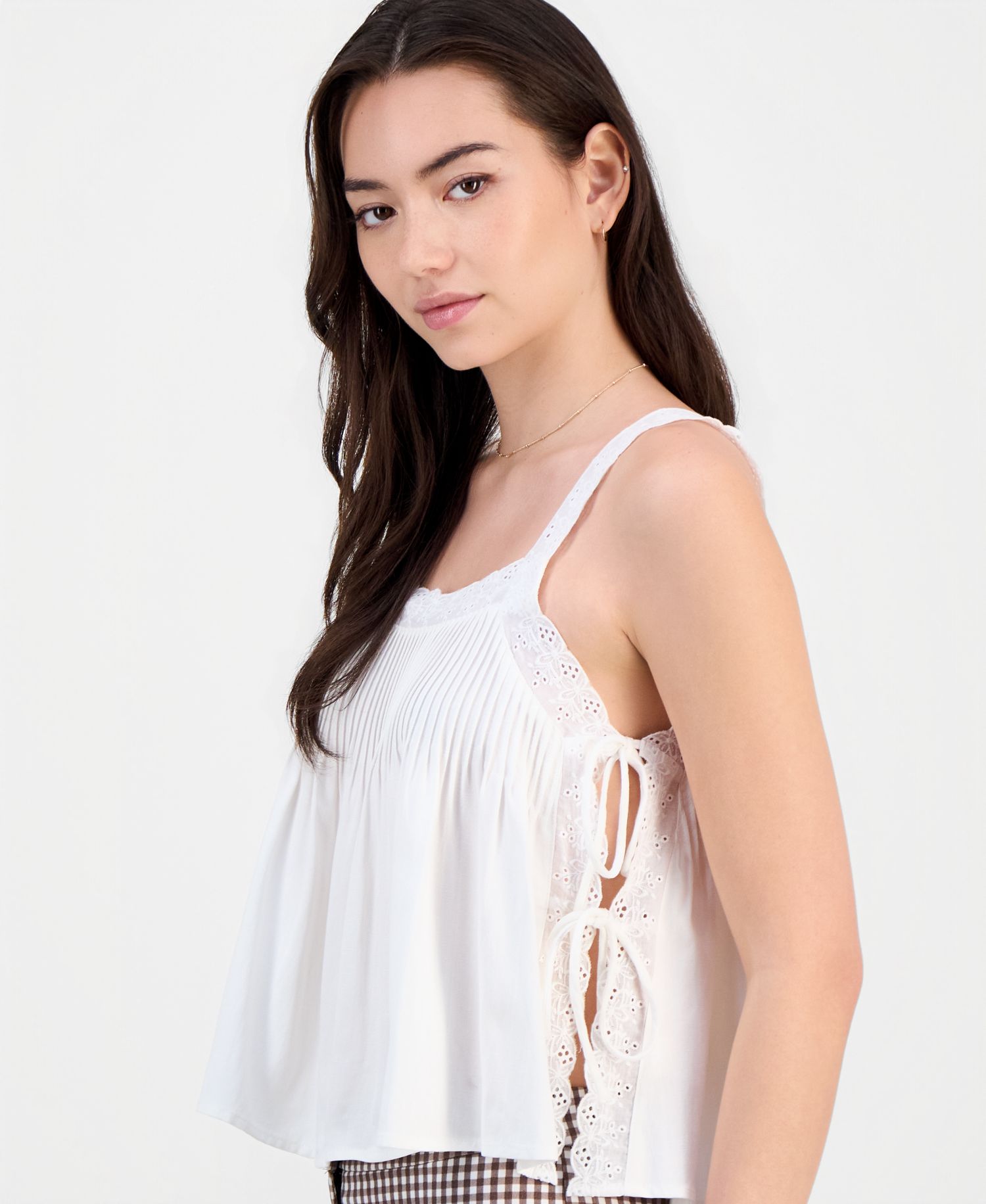 Women's Side-Tie Sleeveless Top
