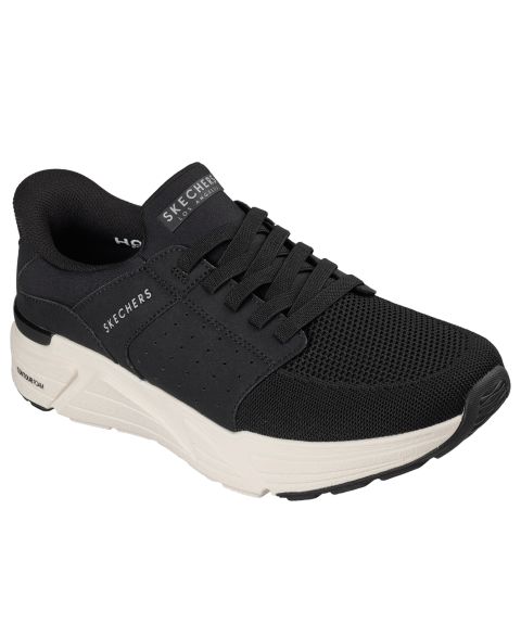 Мужские кроссовки Skechers Slip-Ins: Rovino Lite - Dress in Knit Casual, цвет: Чёрный
