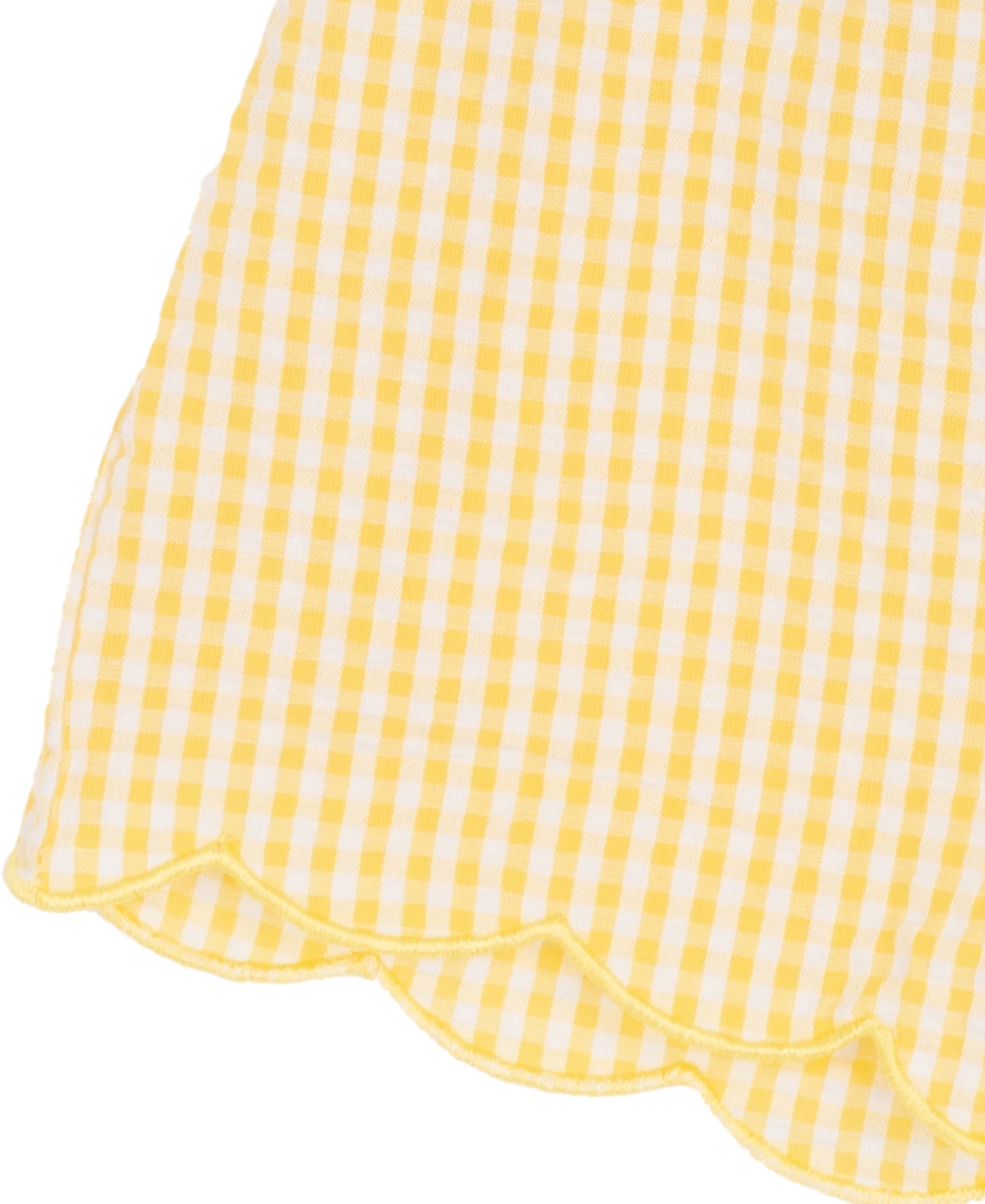 Baby Girls' Striped Seersucker Top and Elastic Waistband Shorts, 2-Piece Set