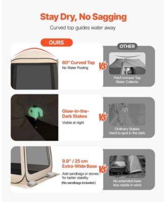 Pop-Up SUV Tailgate Screen House Tent