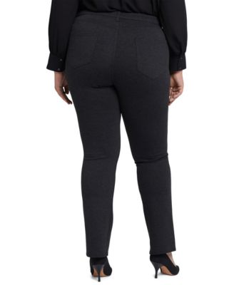 Plus Marilyn Mid-rise Straight Pants