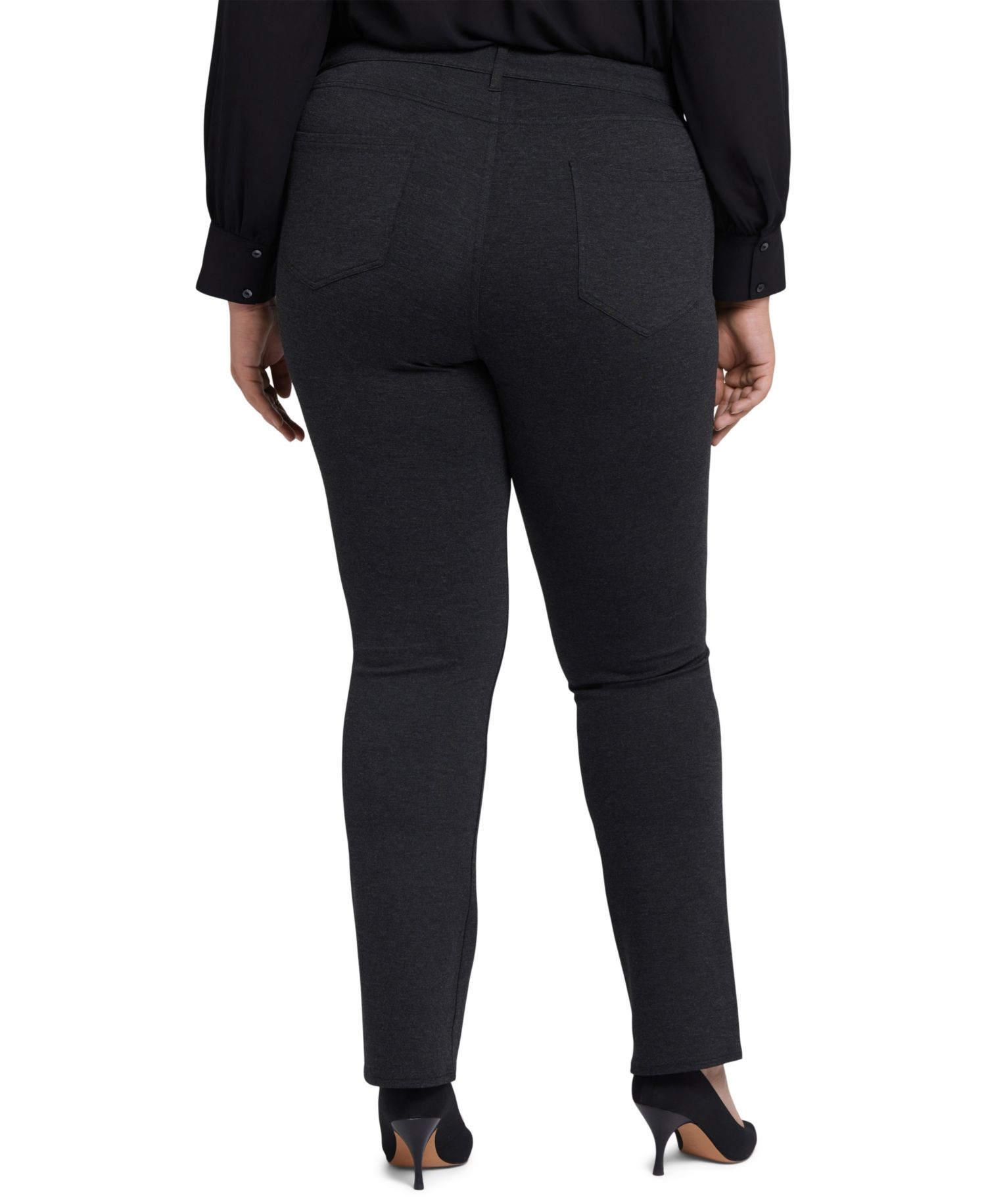 Plus Marilyn Mid-rise Straight Pants