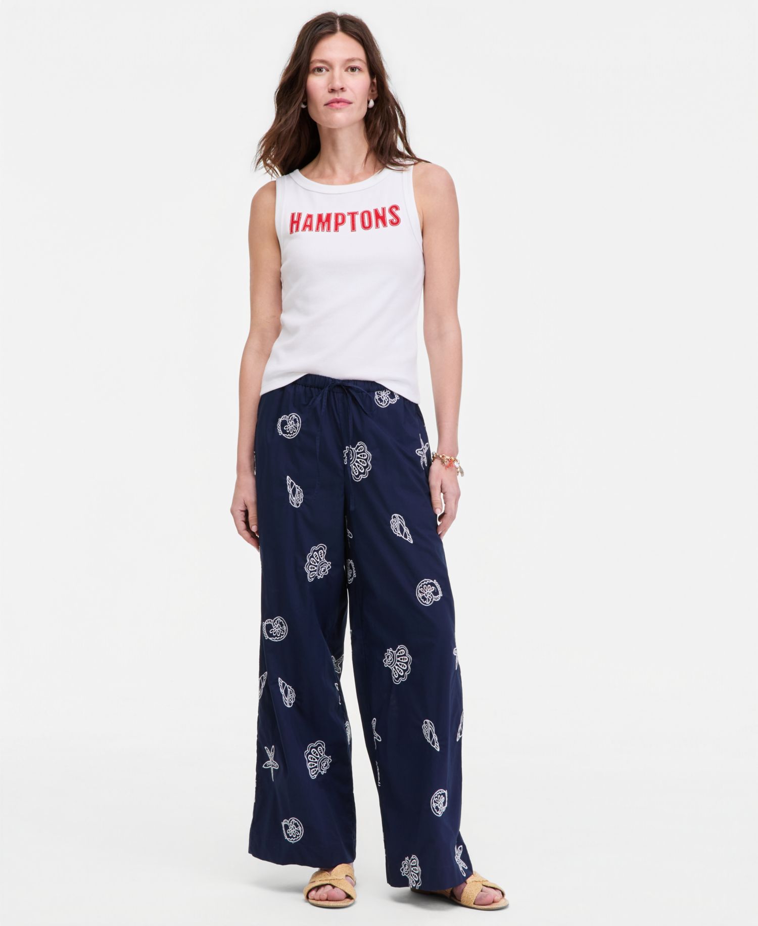 Women's Hamptons Hi-neck Tank Top