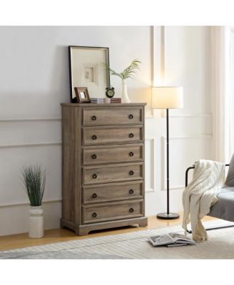 Elegant 3 Drawer Dresser Modern Storage Cabinet with Wide Slides for Small Spaces Bedroom Entryway