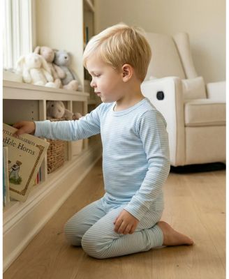 Baby Boys Seaside Stripe Pajama Set