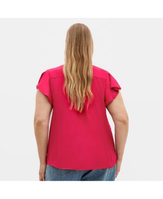 Women's Plus Size Drama Queen Short Sleeve Shirt