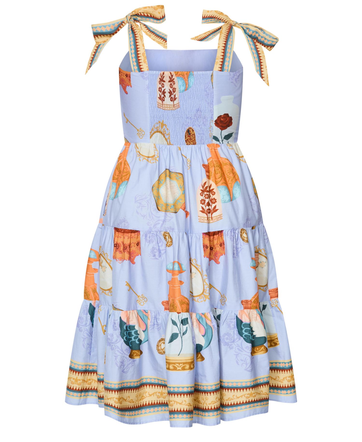 Women's Plus Size Casey Beauty Print Border Dress