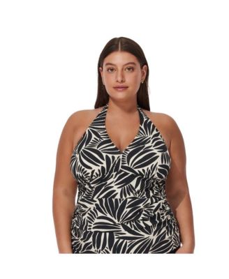 Women's Comeback Halter Tankini Top