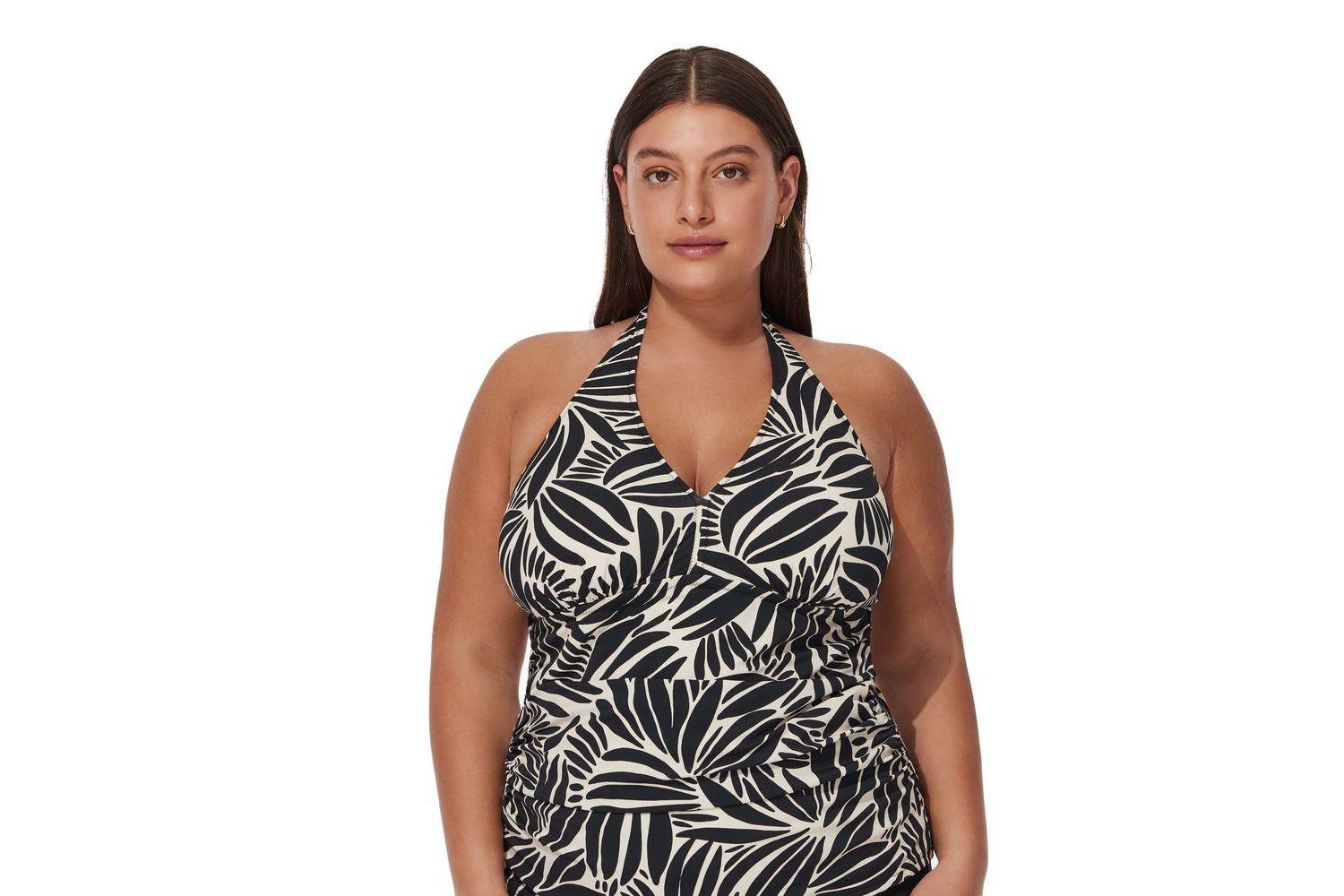 Women's Comeback Halter Tankini Top