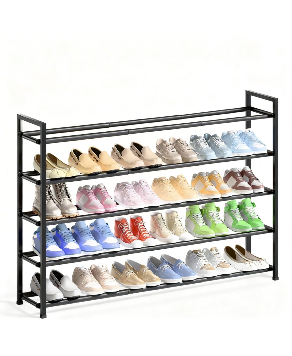 Yigii Metal Expandable Shoe Rack Adjustable