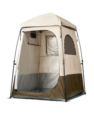 1-Room Foldable Camping Shower Tent with Carry Bag