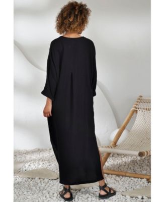 Women's Ocean+Main Gauze Arc Seam Caftan