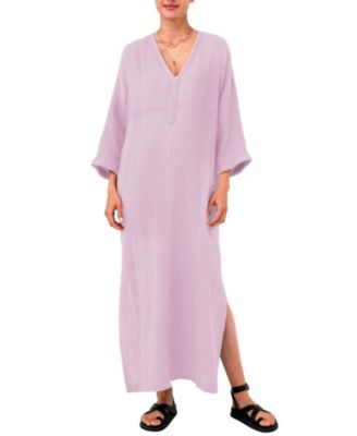 Women's Ocean+Main Gauze Arc Seam Caftan