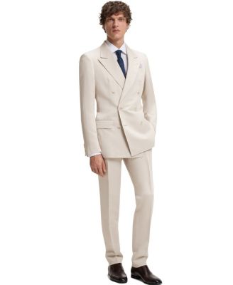 BECKHAM x BOSS Men's Micro Pattern Slim-Fit Jacket