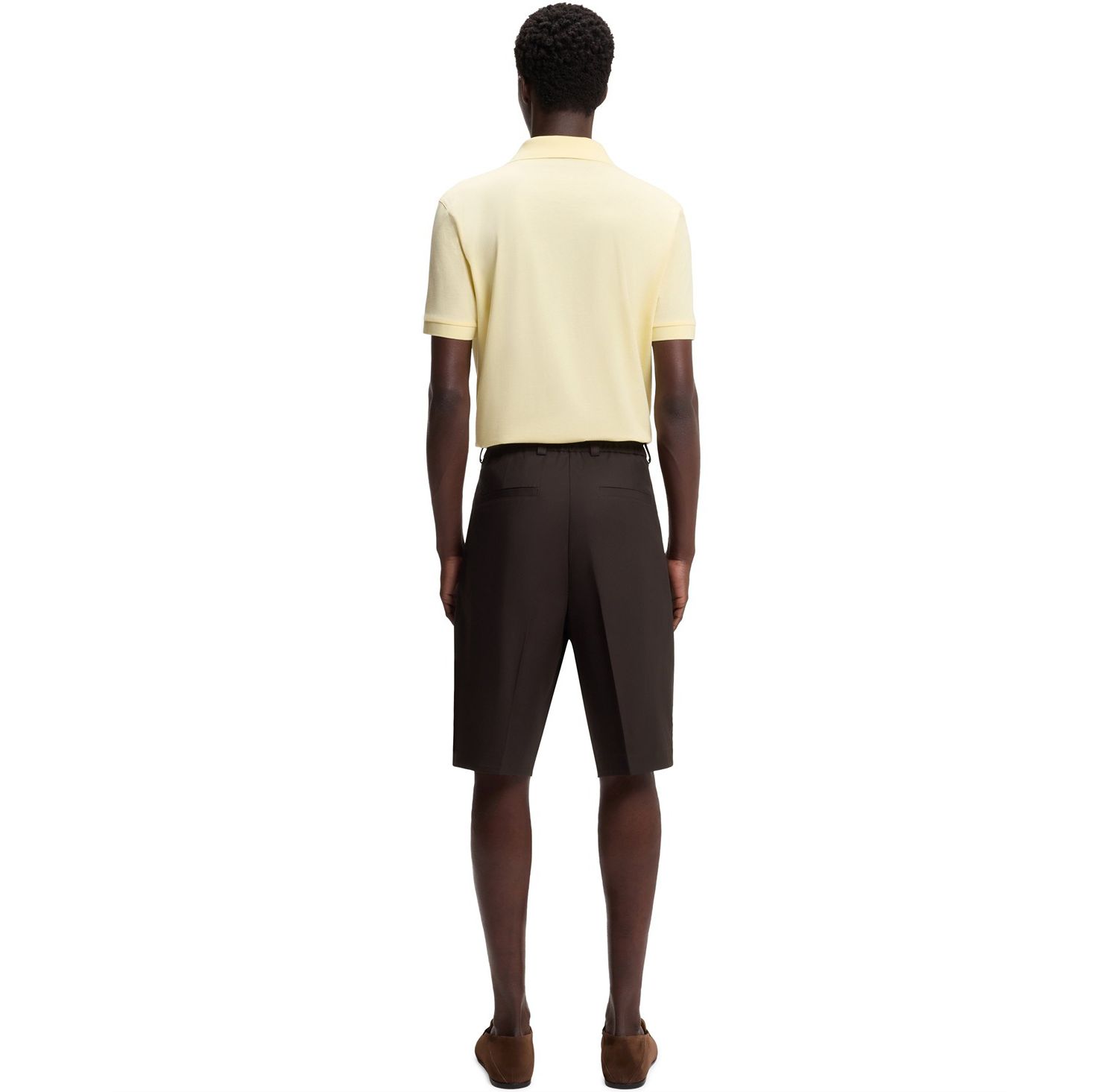 BECKHAM x BOSS Men's Cotton 11" Shorts