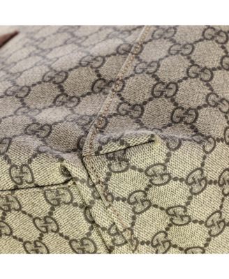 Diaper Bag GG Coated Canvas