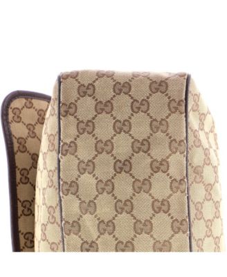 Medium Web Strap Flap Messenger GG Canvas