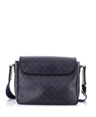 Medium Ophidia Flap Messenger Bag GG Coated Canvas