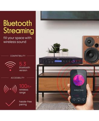 2.1 Channel Bluetooth Rack Mount Amplifier Receiver (PDA7BU) - 200 Watt