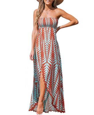Women's Sunny Coast Geo Maxi Beach Dress
